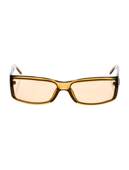 Gucci Double G Logo Square Sunglasses