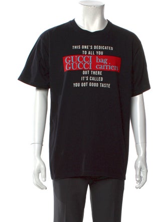 Gucci Web Accent “Gucci “You Got Good Taste” By I. Rorschach and L. Interior © Sony Music Publishing T-Shirt
