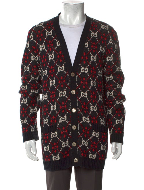Gucci 2019 GG Logo Cardigan