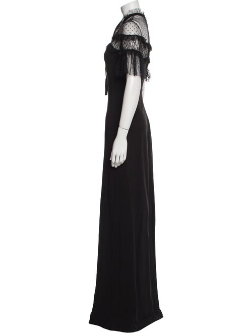 Gucci Mock Neck Long Dress