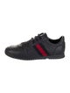 Gucci Leather Colorblock Pattern Sneakers