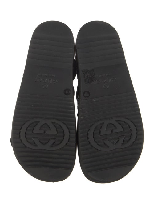 Gucci GG Logo Mesh Slingback Sandals