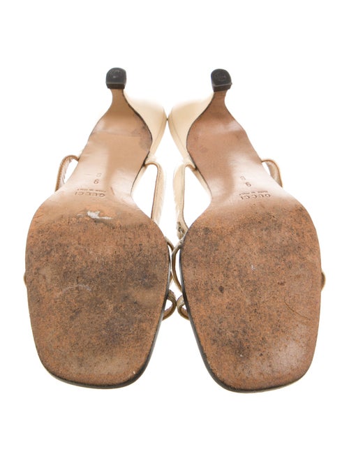 Gucci Interlocking G Logo Leather Slides