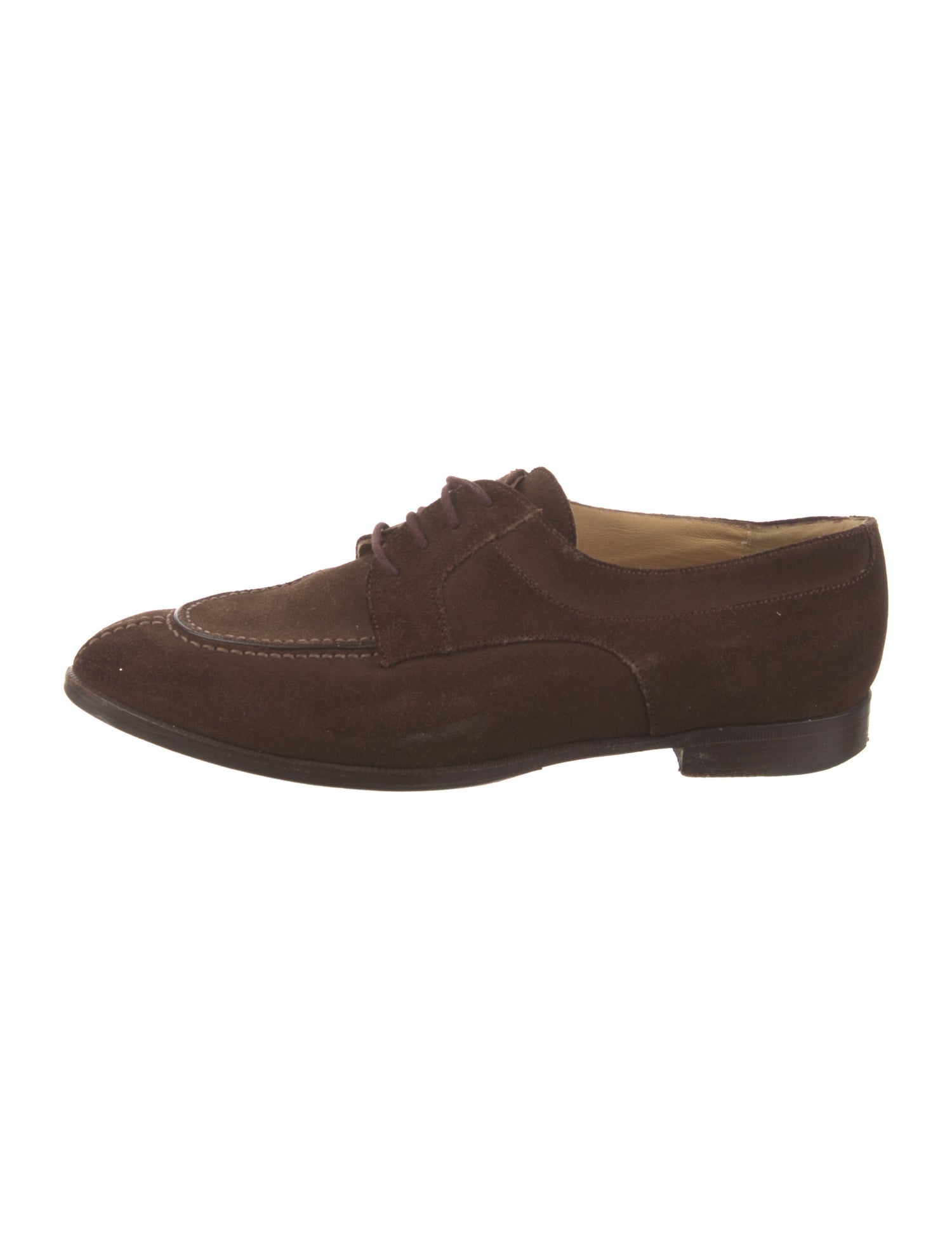 Gucci Horsebit Accent Suede Oxfords