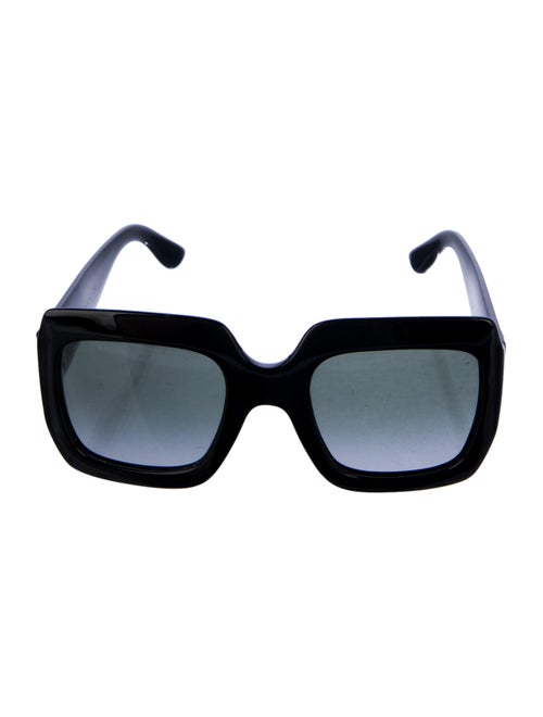 Gucci Interlocking G Logo Square Sunglasses