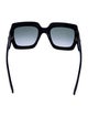 Gucci Interlocking G Logo Square Sunglasses