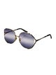 Gucci Interlocking G Logo Round Sunglasses