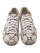 Gucci Leather Printed Sneakers