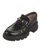 Gucci Horsebit Accent Leather Loafers