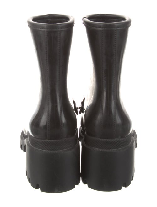 Gucci Horsebit Accent Rubber Rain Boots
