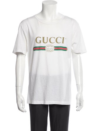 Gucci Web Accent Crew Neck T-Shirt