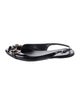 Gucci Horsebit Accent Patent Leather Slingback Flats