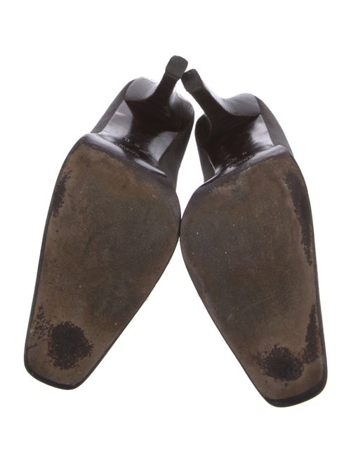 Gucci Micro GG Monogram Satin Pumps