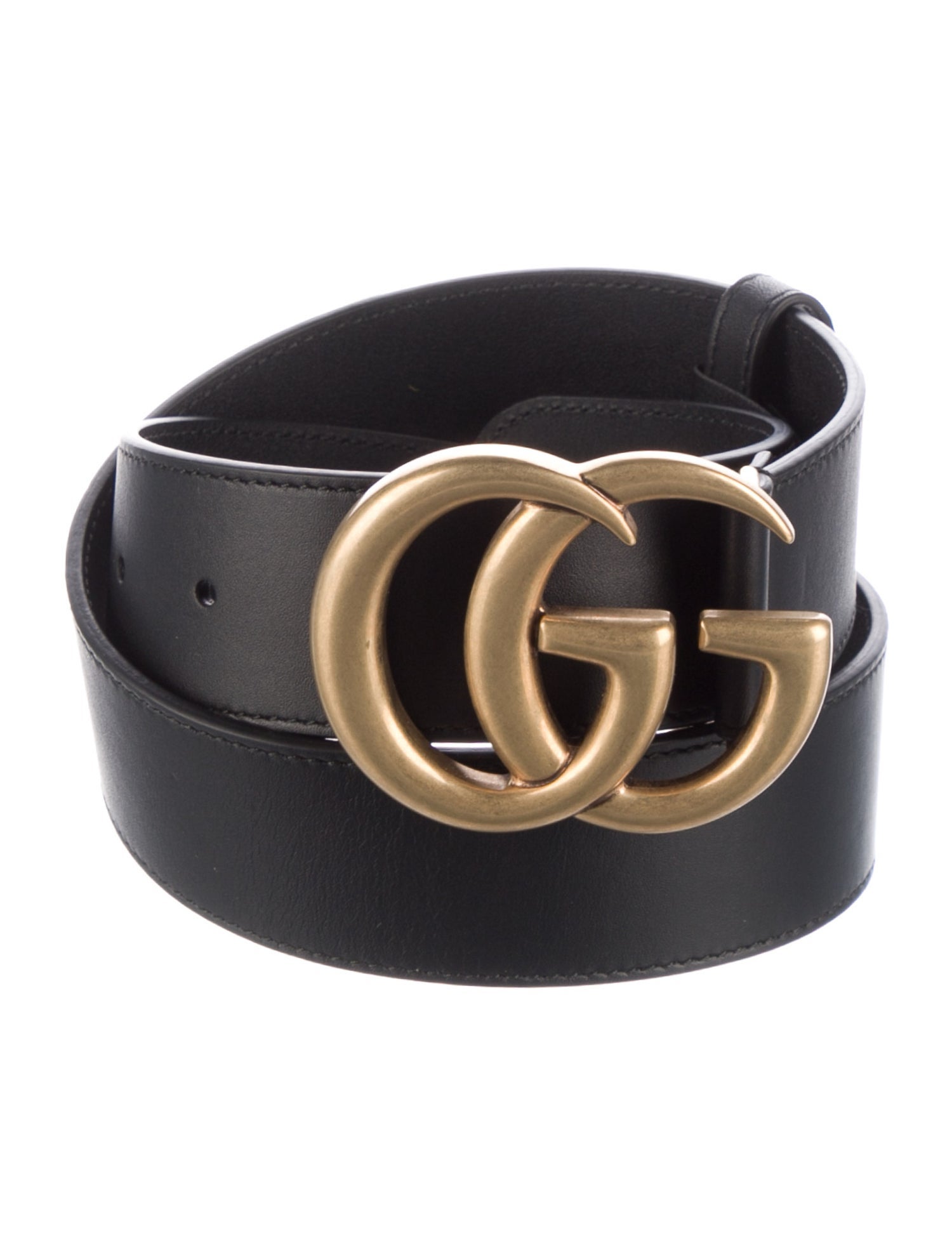 Gucci Double G Logo Leather Belt Kit