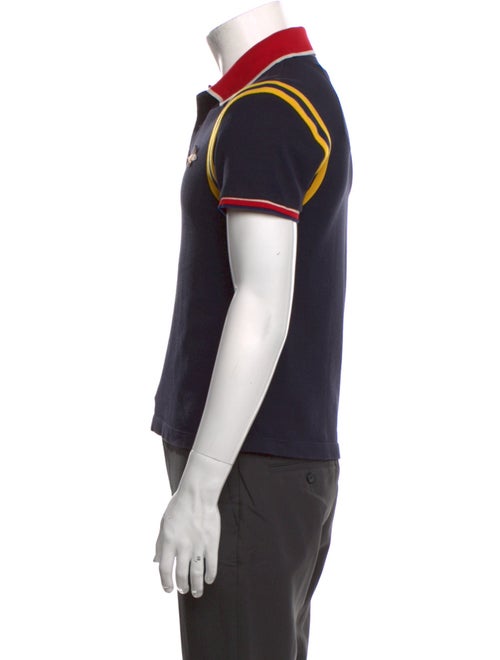 Gucci Sylvie Web Accent Collar Polo Shirt
