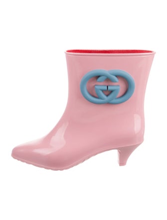 Gucci Rubber Rain Boots