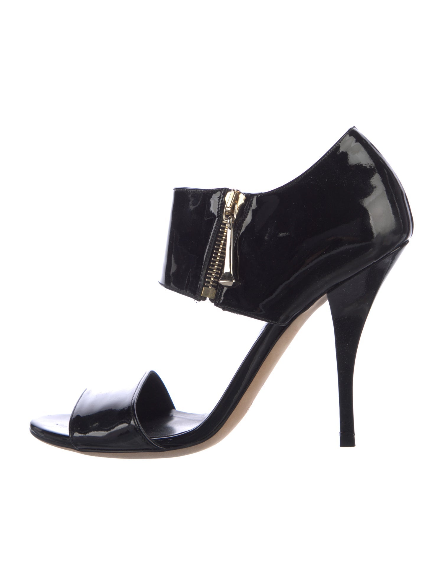 Gucci Patent Leather Sandals