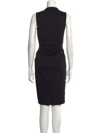 Gucci V-Neck Knee-Length Dress