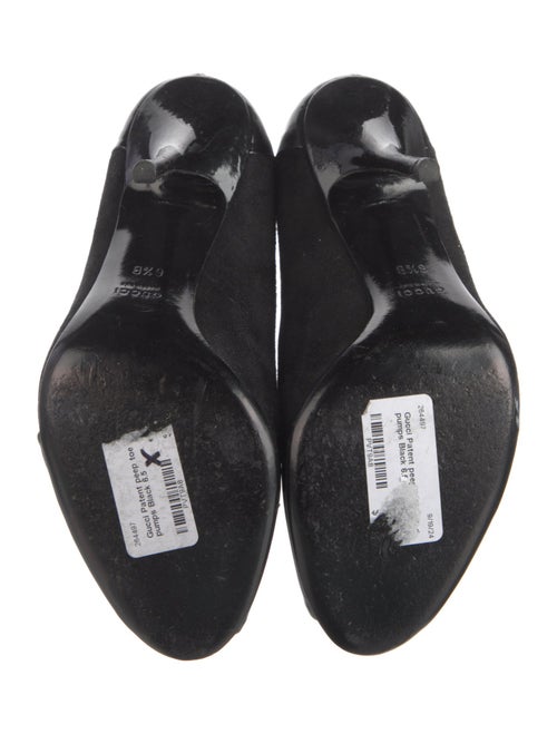 Gucci Interlocking G Logo Suede Pumps