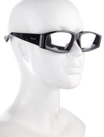 Gucci Interlocking G Logo Square Sunglasses