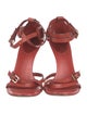 Gucci Horsebit Accent Leather Sandals