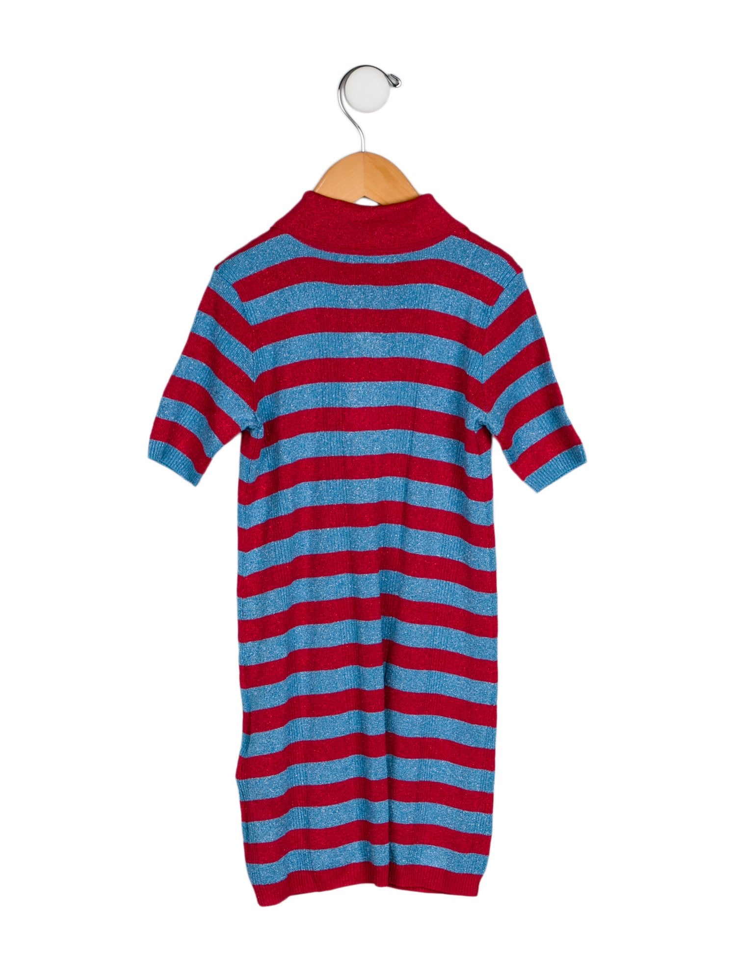 Gucci Toddler Girls' Pattern Printed Short Sleeve Dress w/ Tags