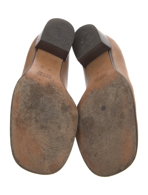 Gucci Horsebit Accent Leather Pumps