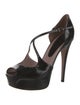 Gucci Patent Leather T-Strap Pumps