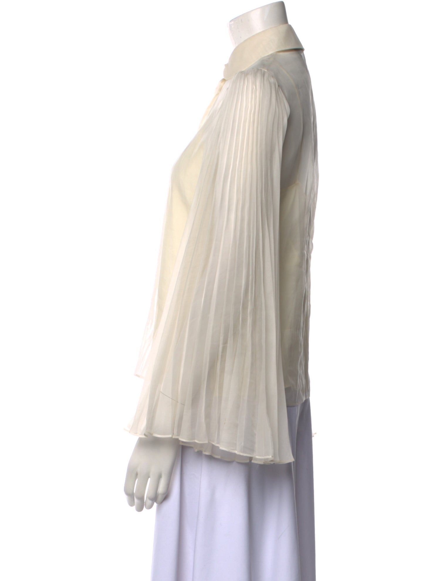 Gucci 2020 Silk Button-Up Top