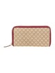 Gucci Diamante Print Canvas Continental Wallet