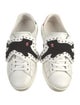 Gucci Sylvie Web Accent Leather Sneakers