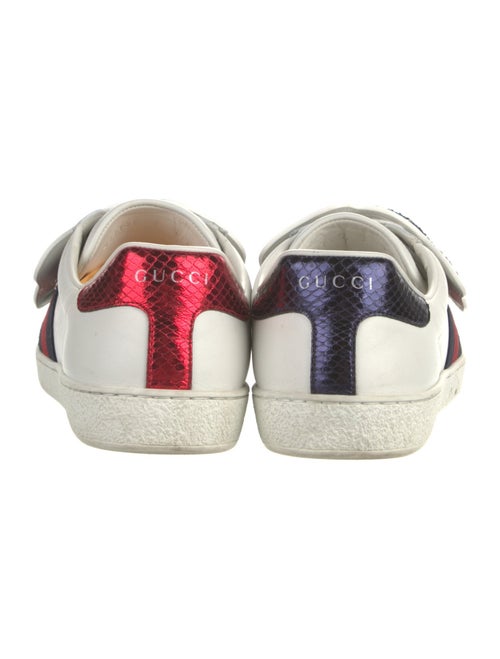 Gucci Sylvie Web Accent Leather Sneakers
