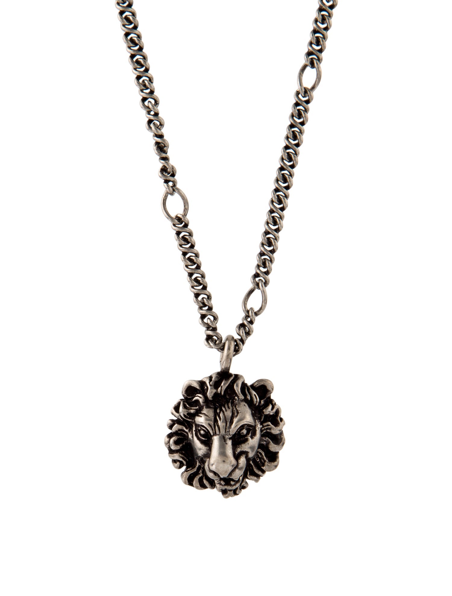 Gucci Lion Pendant Necklace