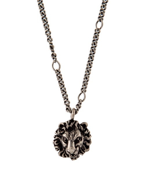 Gucci Lion Pendant Necklace