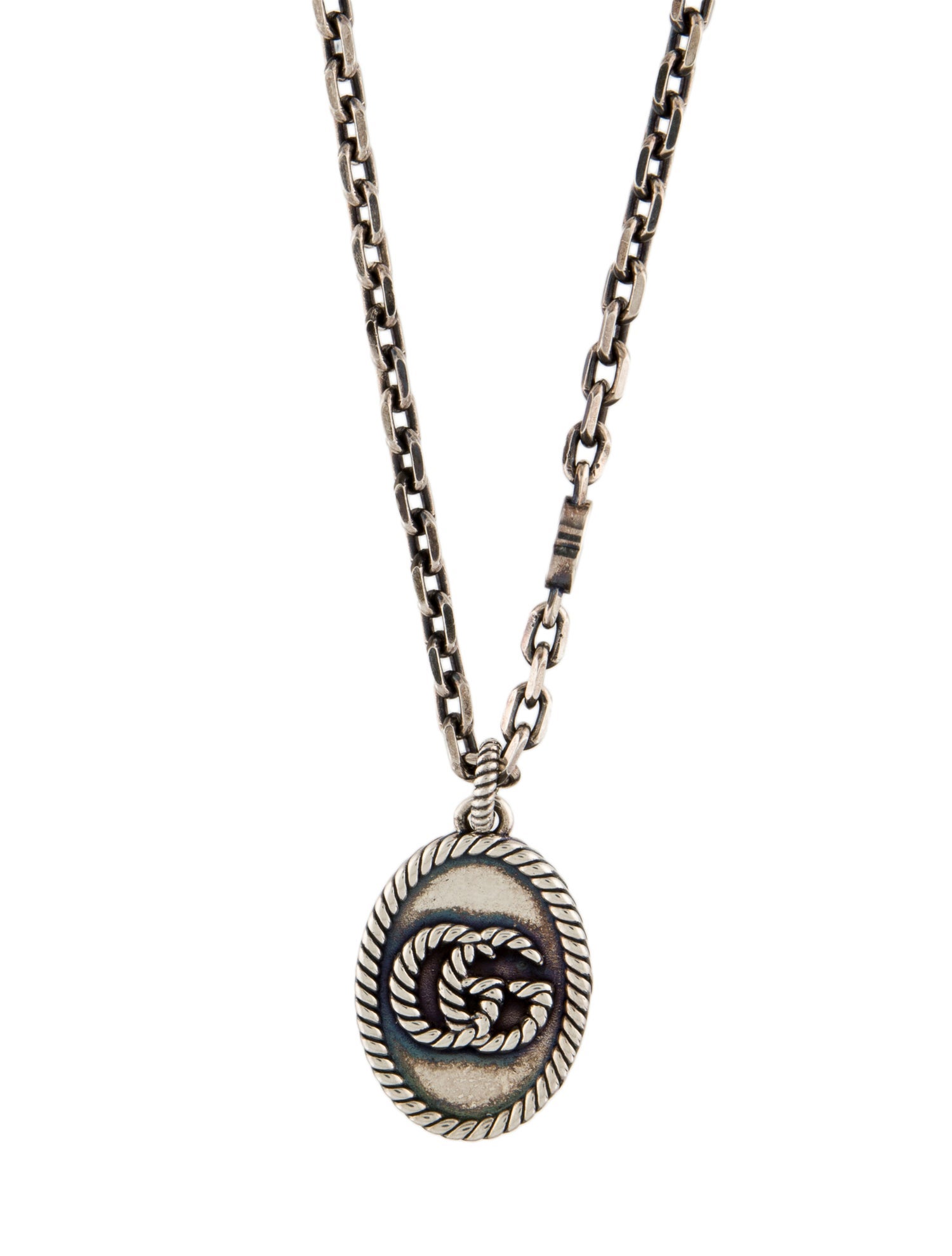 Gucci Double G Pendant Necklace