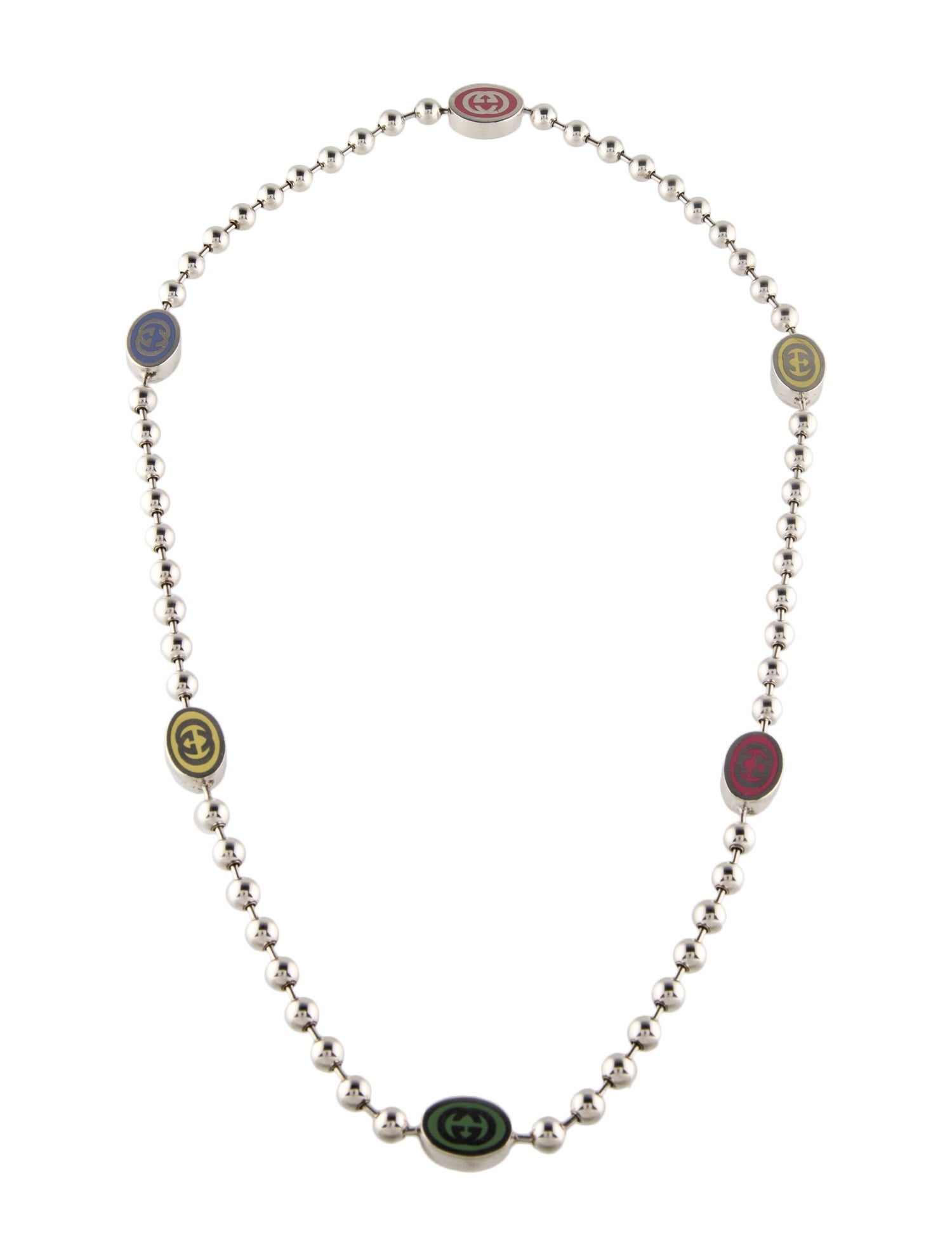 Gucci Interlocking G Boule Chain Necklace