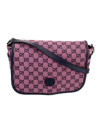 Gucci Canvas Crossbody Bag