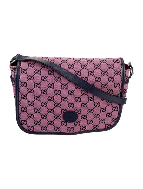 Gucci Canvas Crossbody Bag