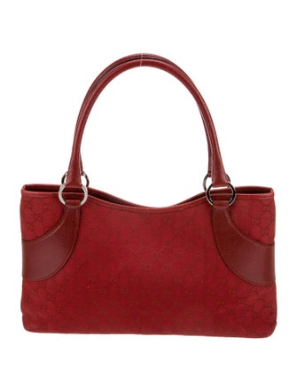 Gucci GG Canvas Top Handle Bag