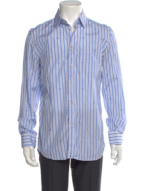 Gucci 2021 Double G Logo Dress Shirt