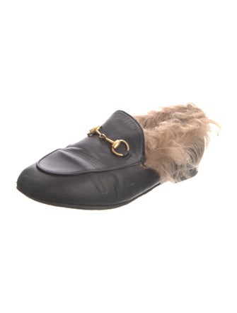 Gucci Horsebit Accent Leather Loafers