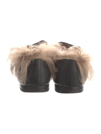 Gucci Horsebit Accent Leather Loafers