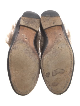 Gucci Horsebit Accent Leather Loafers