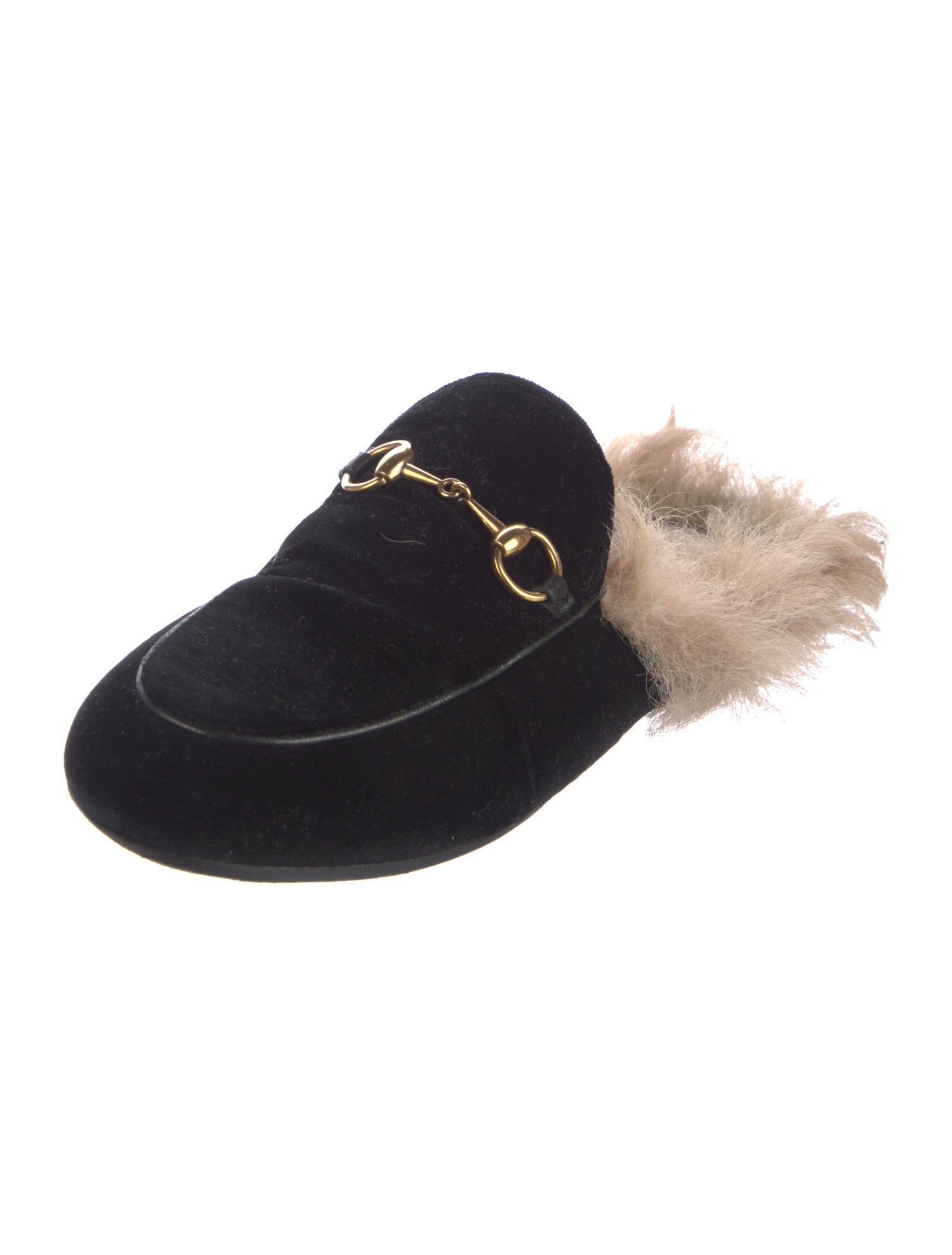 Gucci Princetown Horsebit Accent Mules