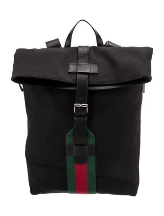 Gucci Web Backpack
