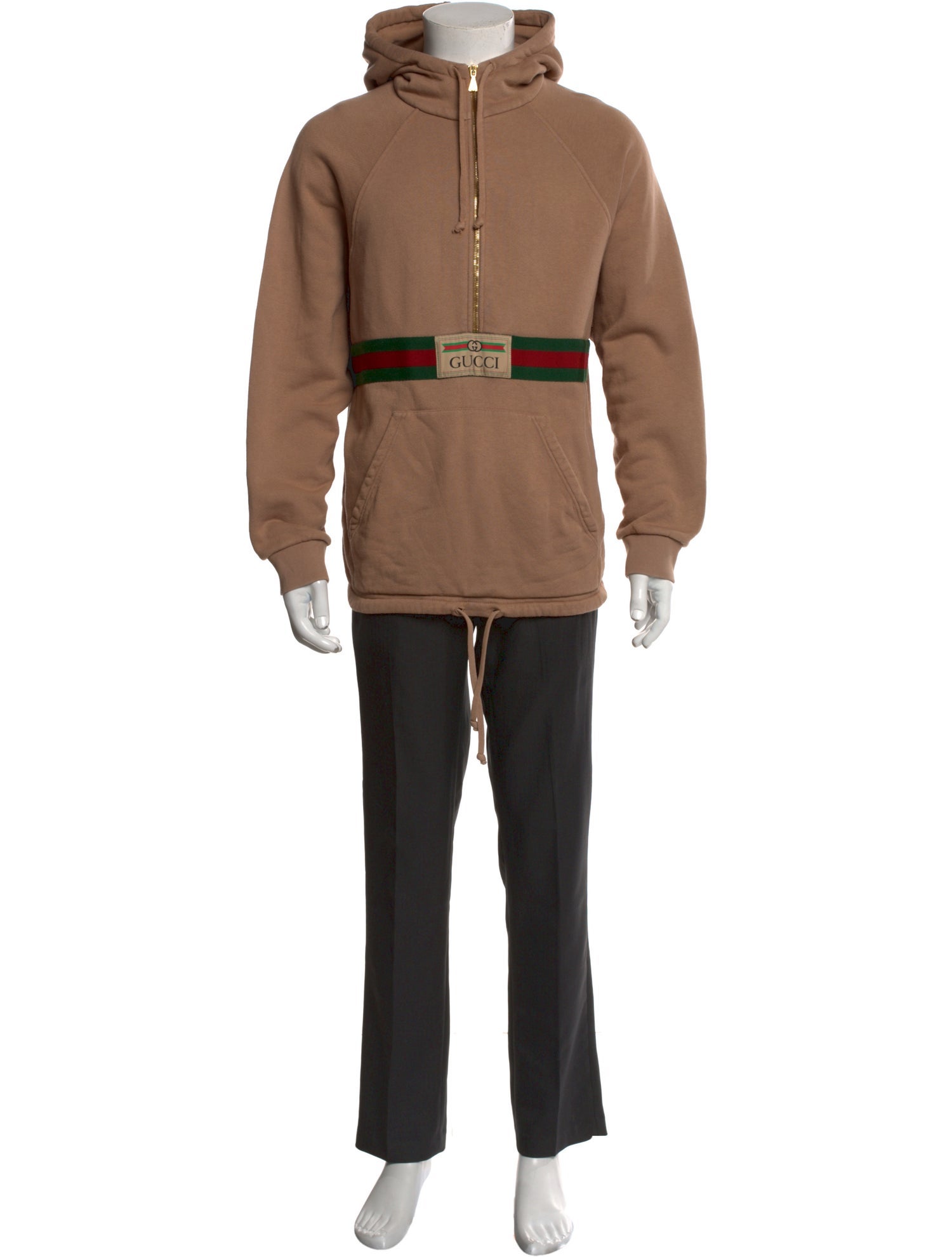 Gucci Web Accent Crew Neck Sweatshirt