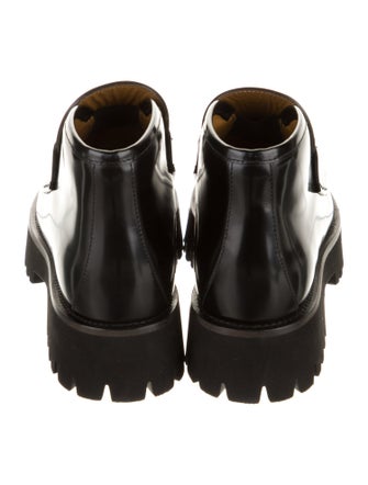 Gucci Horsebit Accent Leather Boots