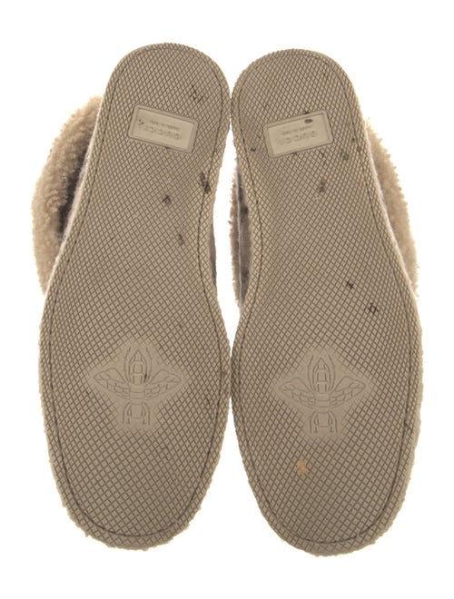 Gucci GG Logo Wool Snow Boots