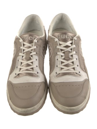 Gucci Interlocking G Logo Leather Sneakers