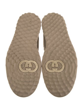 Gucci Interlocking G Logo Leather Sneakers